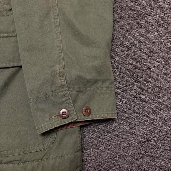 LL Bean Men's Chore Jacket VTG Sherpa Fleece Lined Barn Coat Canvas XL EUC - Picture 11 of 12